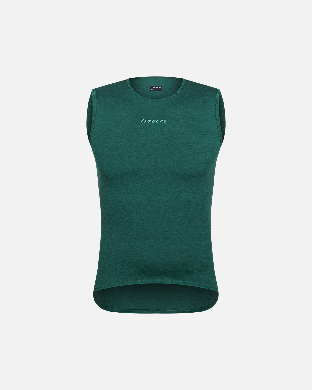 Merino Sleeveless Baselayer Smoke Pine