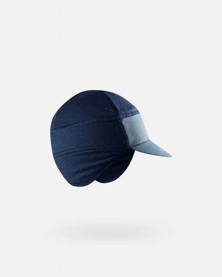 Merino Winter Cap Dark Blue