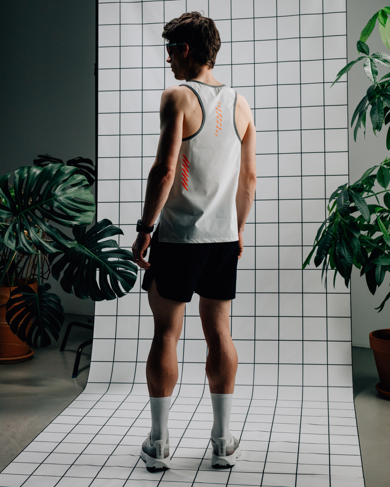 Run Tank Top Cloud