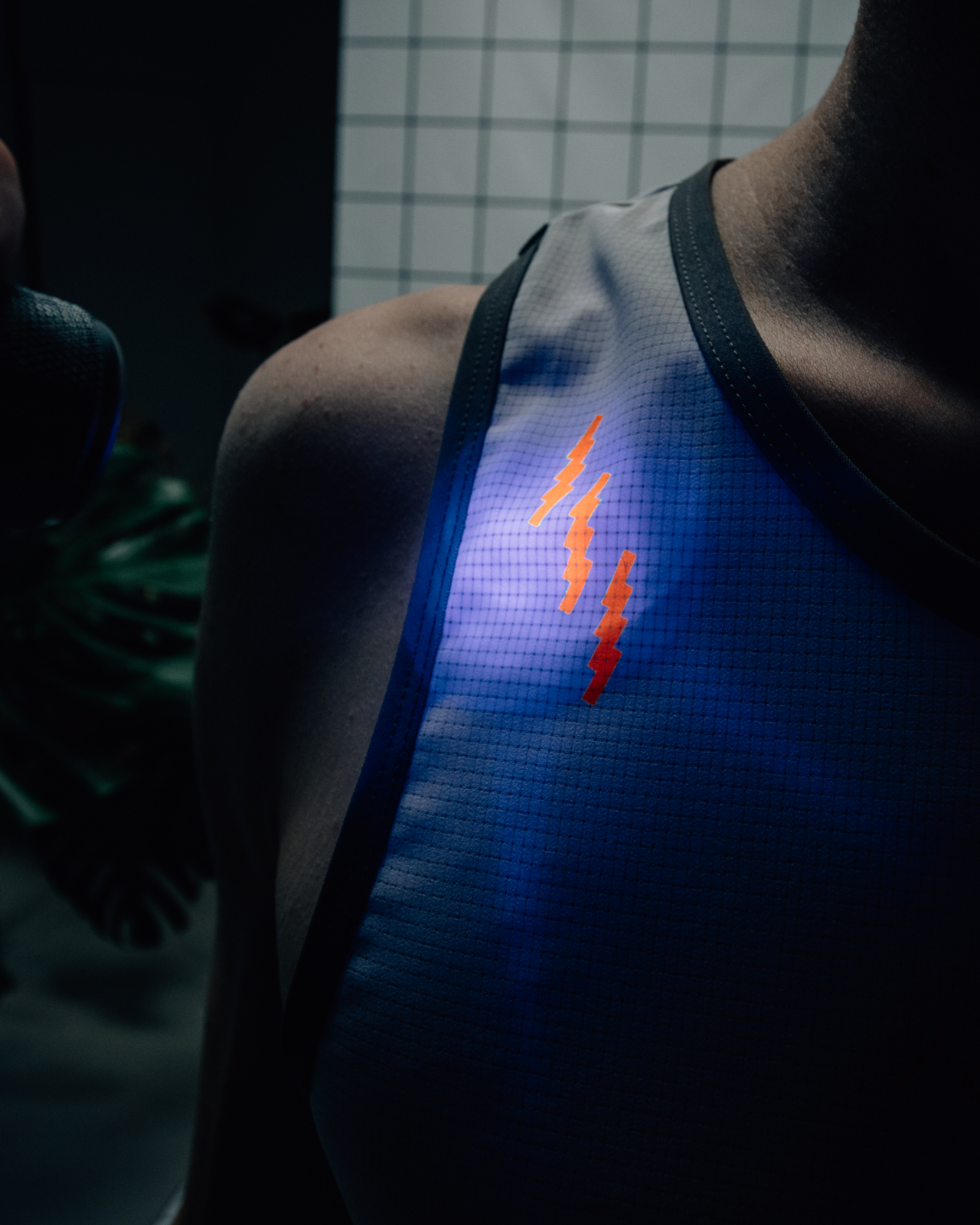 Run Tank Top Cloud