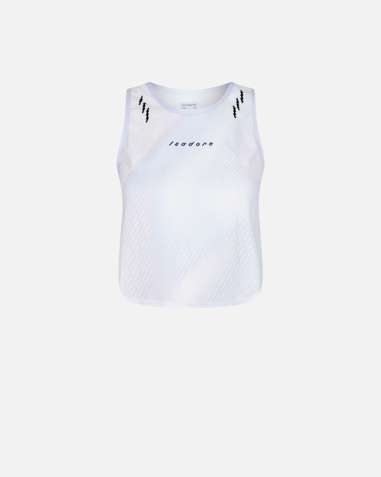 Women's Run Crop Top White