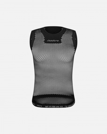 Seamless Sleeveless Unisex Baselayer Black