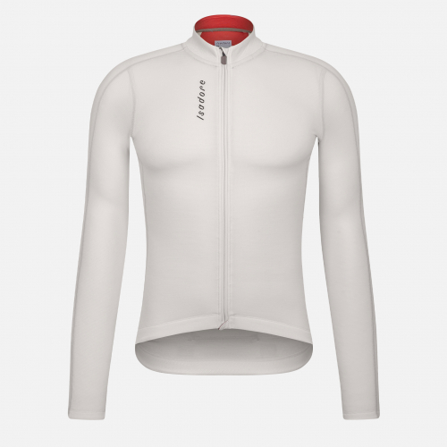 Signature Merino Tech Long Sleeve Jersey White Asparagus
