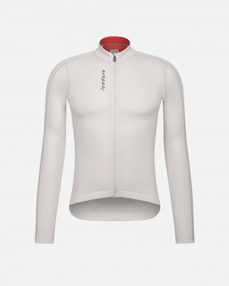 Signature Merino Tech Long Sleeve Jersey White Asparagus