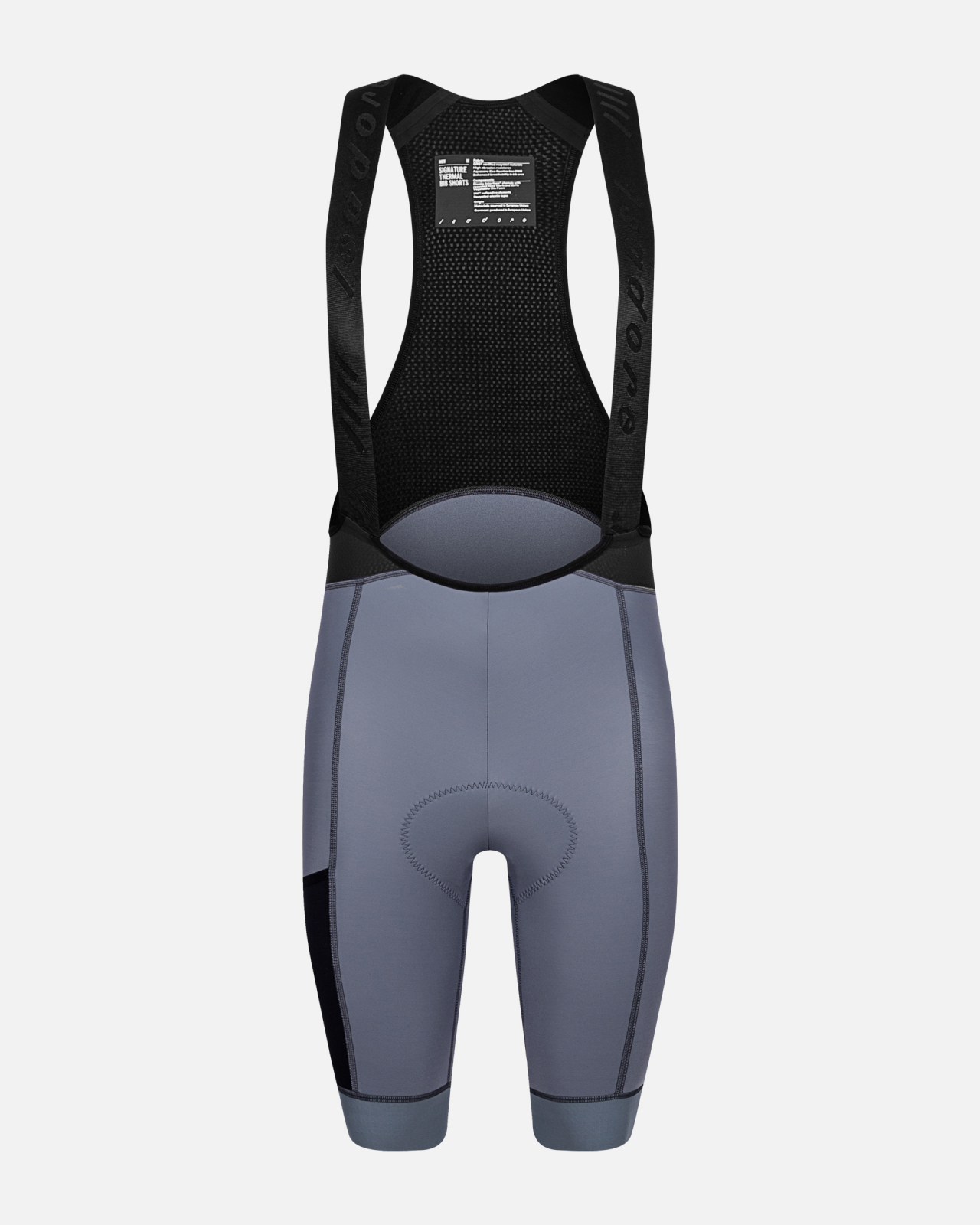 Signature Thermal Bib Shorts Iron Gate