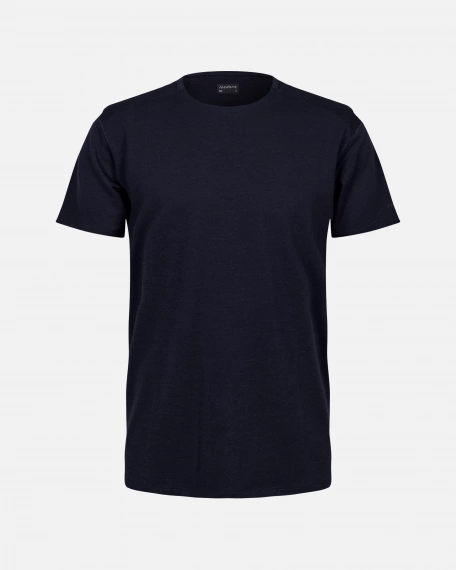 Tech Merino T-Shirt Blue Graphite
