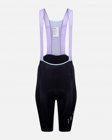 Women's Alternative Bib Shorts Black / Purple