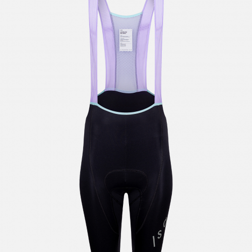 Women's Alternative Bib Shorts Black / Purple