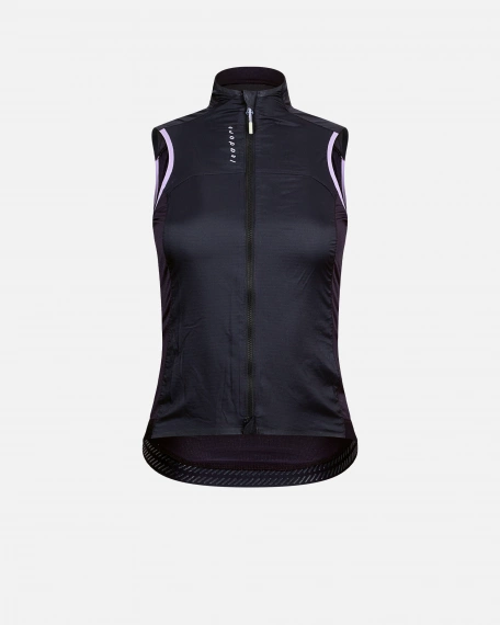 Women's Ultralight Wind Gilet Black