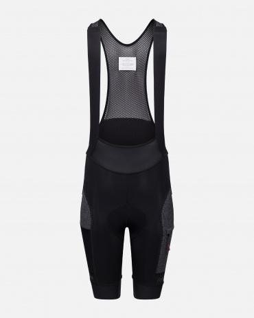 Women's Gravel Cargo Bib Shorts Black