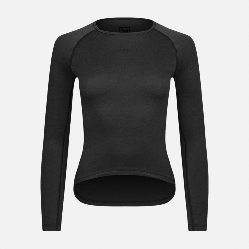 Women's Merino Long Sleeve Baselayer 150g Black
