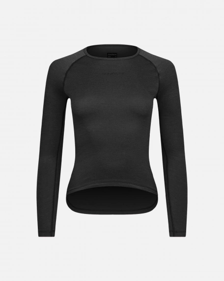 Women's Merino Long Sleeve Baselayer 150g Black