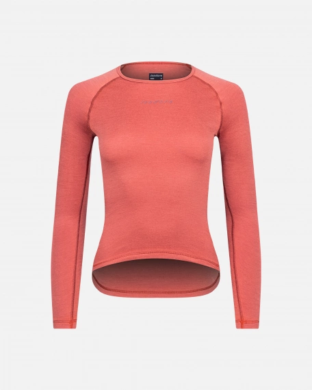 Women's Merino Long Sleeve Baselayer Marsala