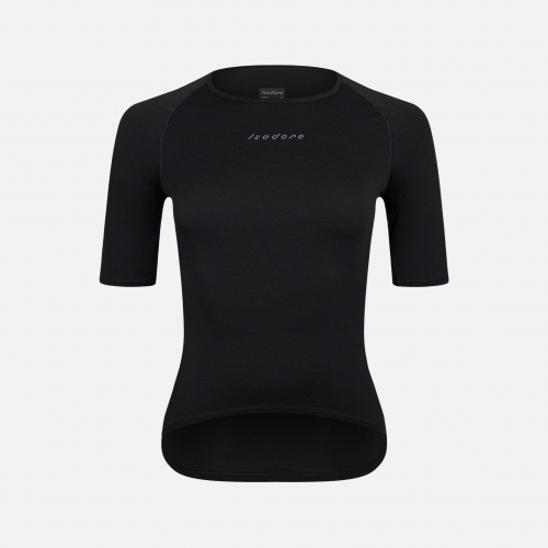 Women's Merino Short Sleeve Baselayer Black