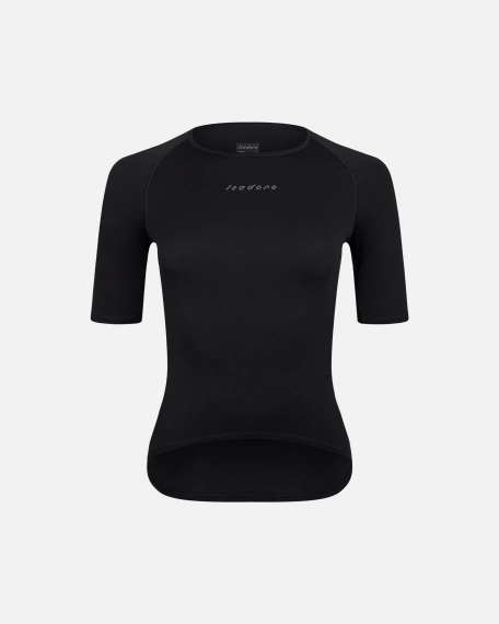 Women's Merino Short Sleeve Baselayer Black