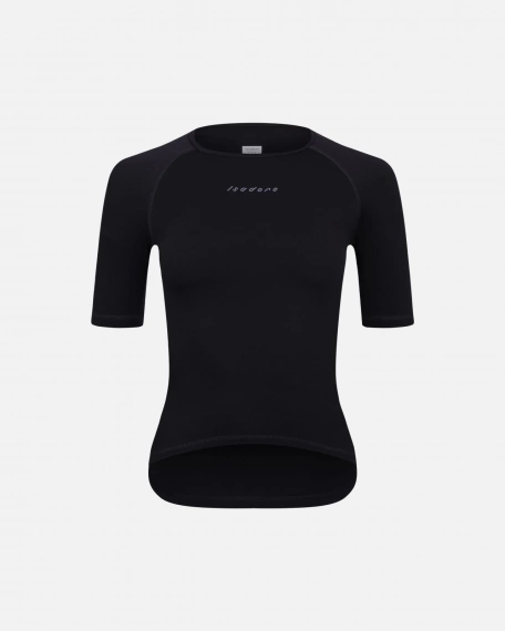 Women's Merino Short Sleeve Baselayer Black