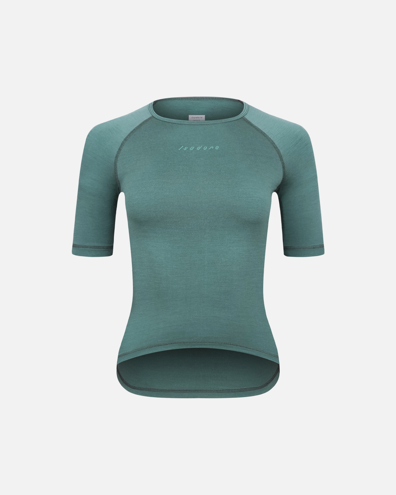 Women's Merino Short Sleeve Baselayer Smoke Pine