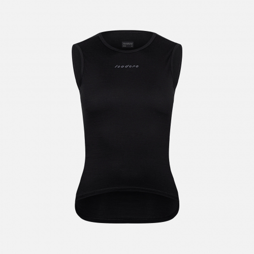 Women's Merino Sleeveless Baselayer Black