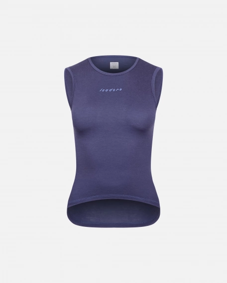 Women's Merino Sleeveless Baselayer Crown Blue