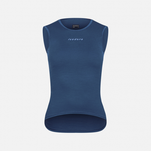 Women's Merino Sleeveless Baselayer Majolica Blue