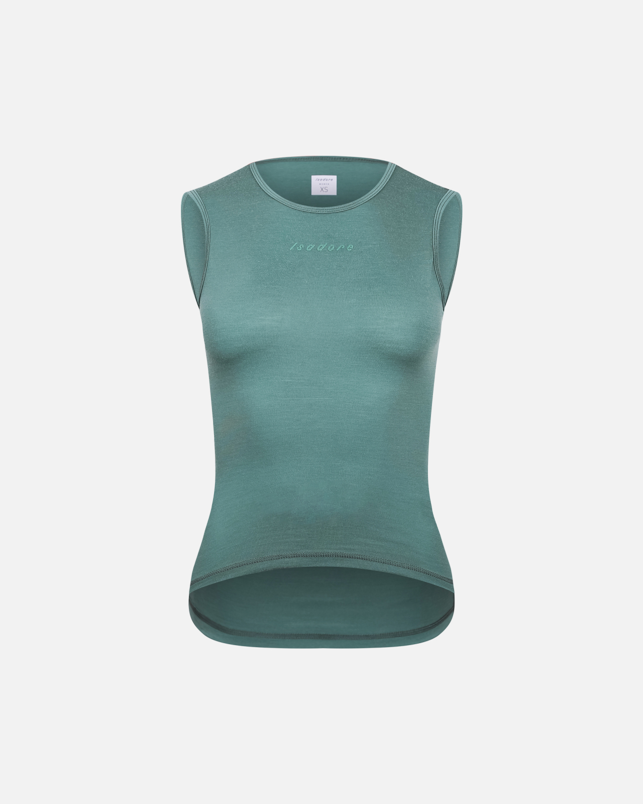 Women's Merino Sleeveless Baselayer Smoke Pine