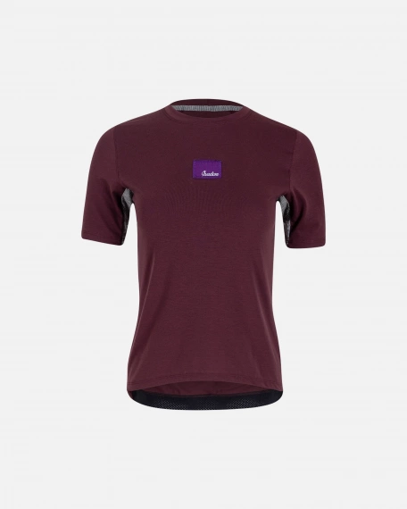 Women's Off-road Tech T-Shirt Burgundy