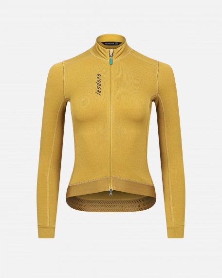 Women's Signature Deep Winter Long Sleeve Jersey Ecru Olive