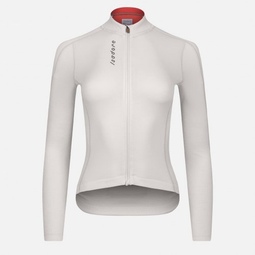 Women's Signature Merino Tech Long Sleeve Jersey White Asparagus