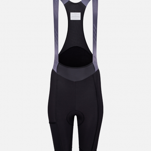 Women's Signature Thermal Bib Shorts Black / Grey