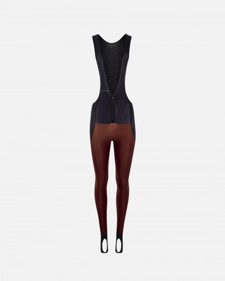 Collants à bretelles Signature Thermal pour Femme Bitter Chocolate