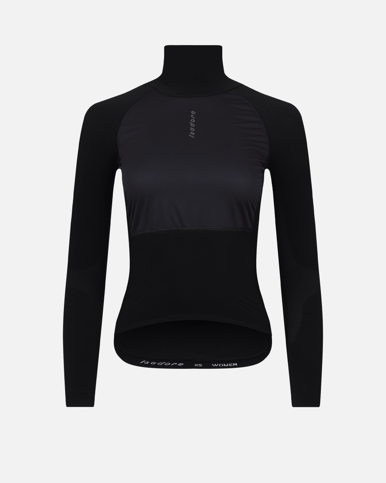 Women's Winter Wind Block Long Sleeve Baselayer Black