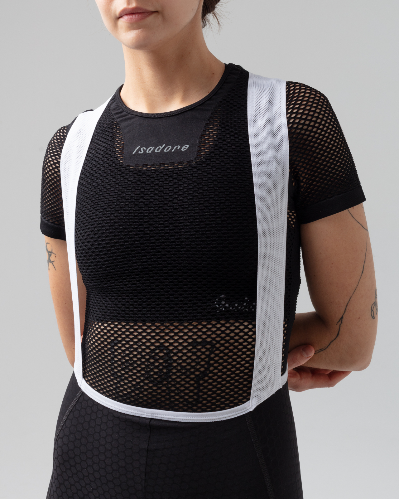 Seamless Short Sleeve Unisex Baselayer Black