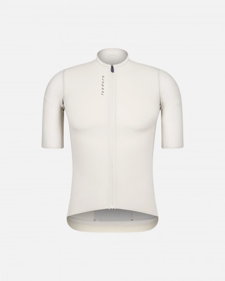 Signature Jersey Peanut White