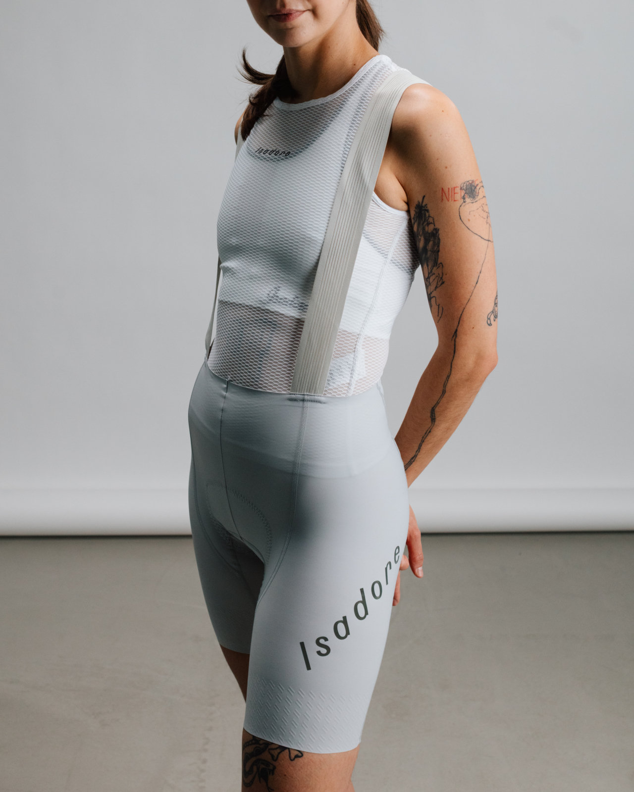 Women's Alternative Bib Shorts (Short Version) Harbor Mist