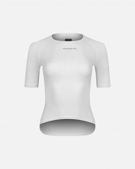 Women's Light Short Sleeve Baselayer White