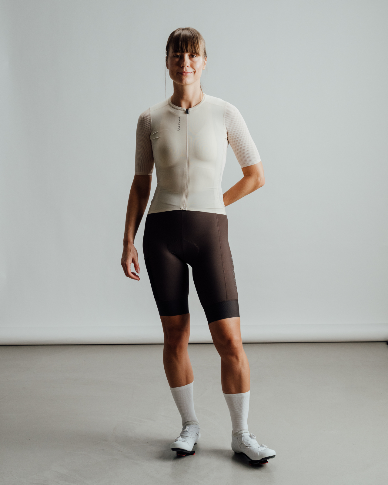 Women's Signature Jersey Peanut White