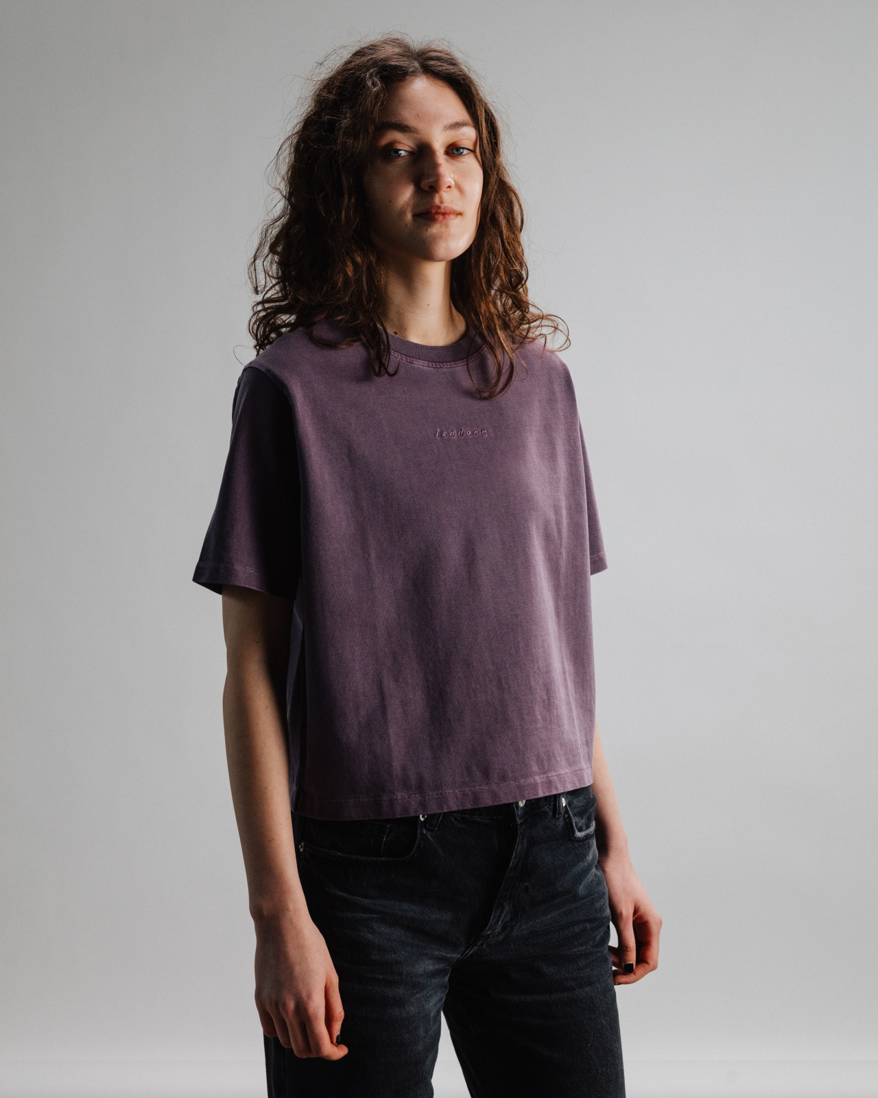 Heavy Cotton Cropped T-shirt Women