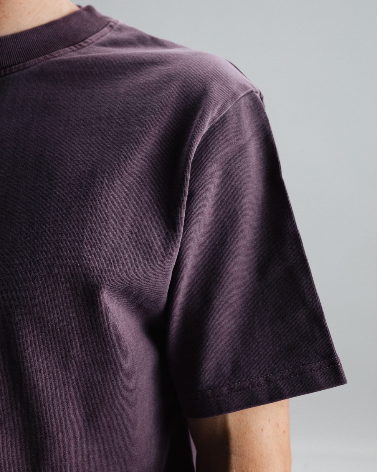 Heavy Cotton T-shirt Potent Purple