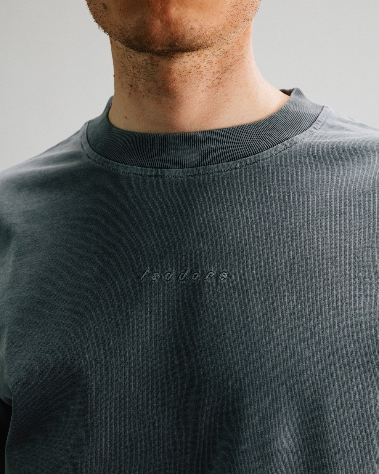 Heavy Cotton T-shirt Washed Black