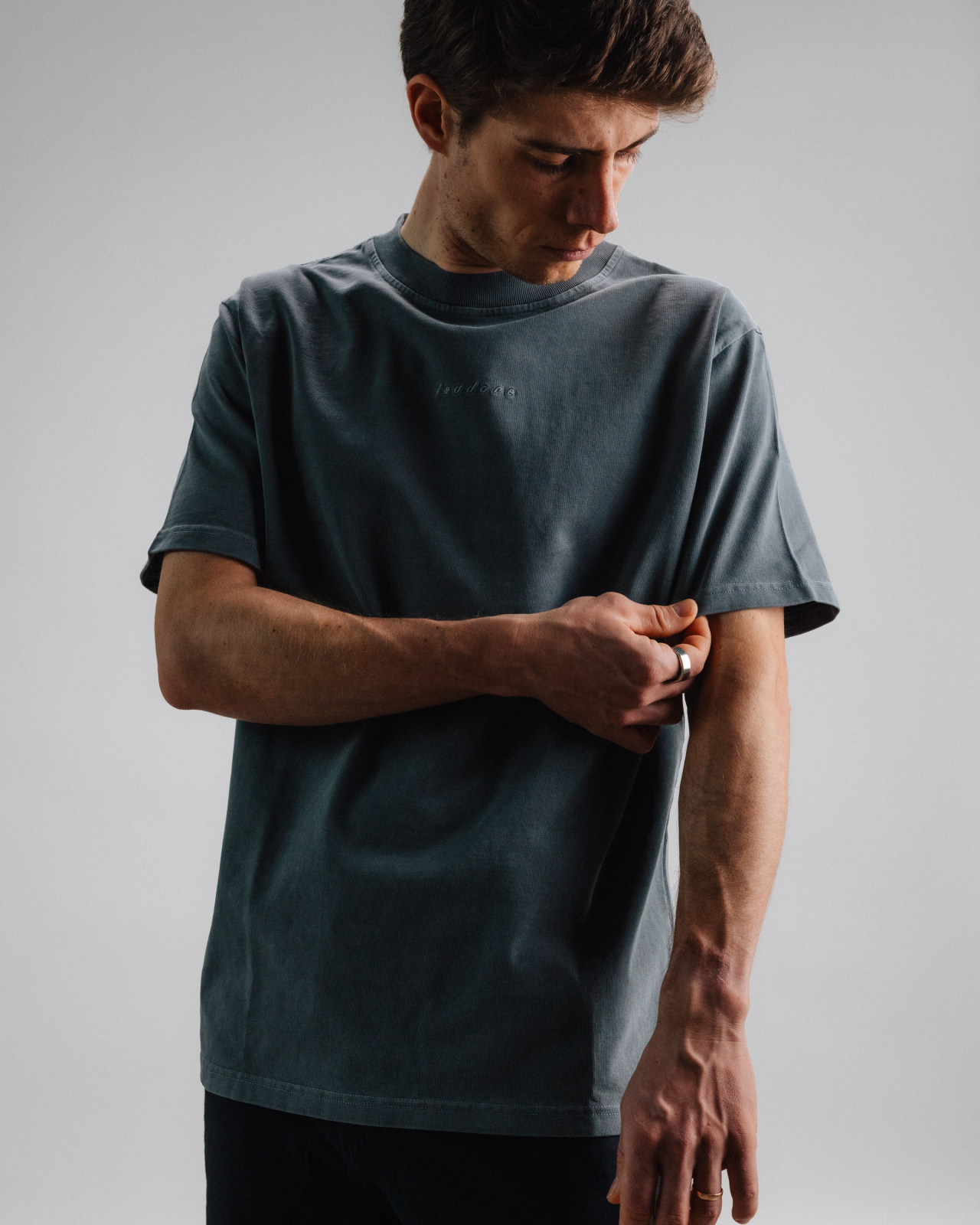 Heavy Cotton T-shirt Washed Black