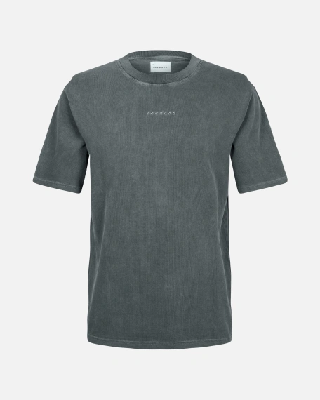 Heavy Cotton T-shirt Washed Black