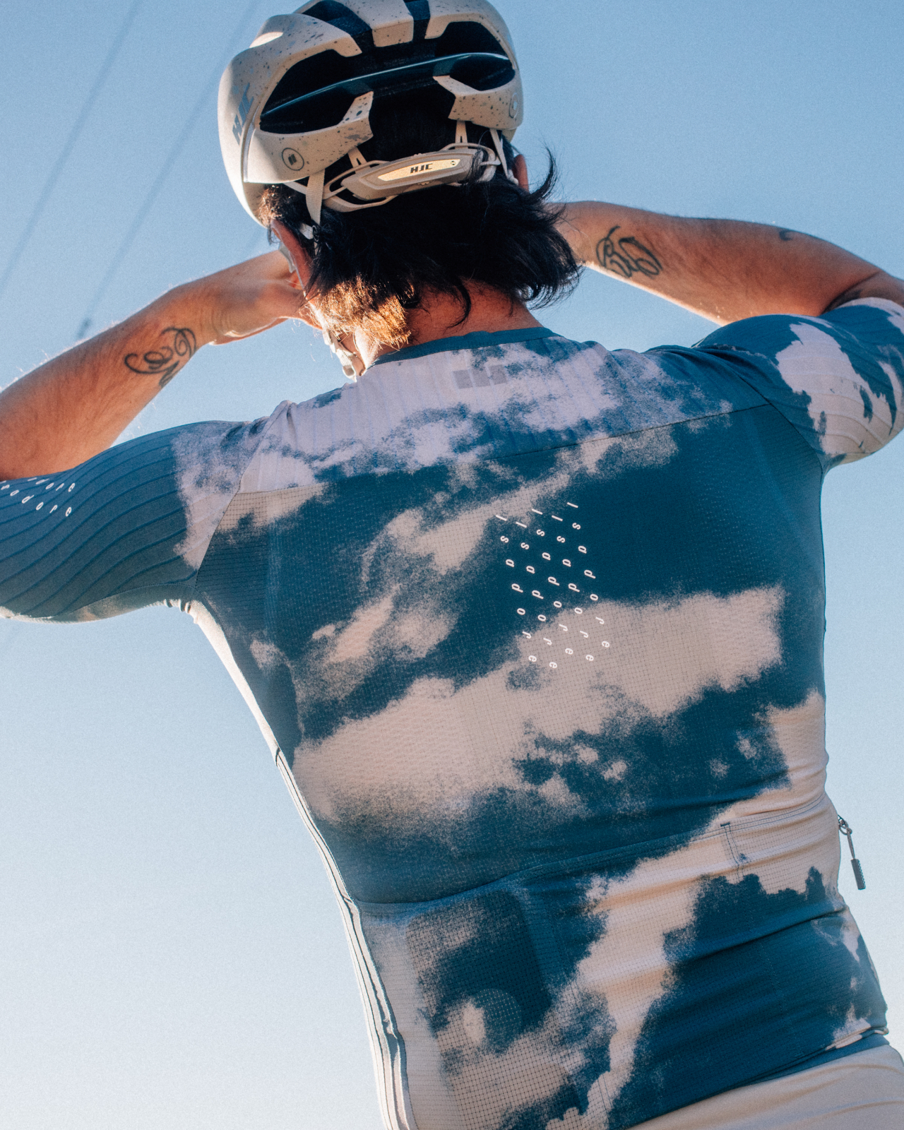 HJC Ibex3 Rain Drop Road Helmet