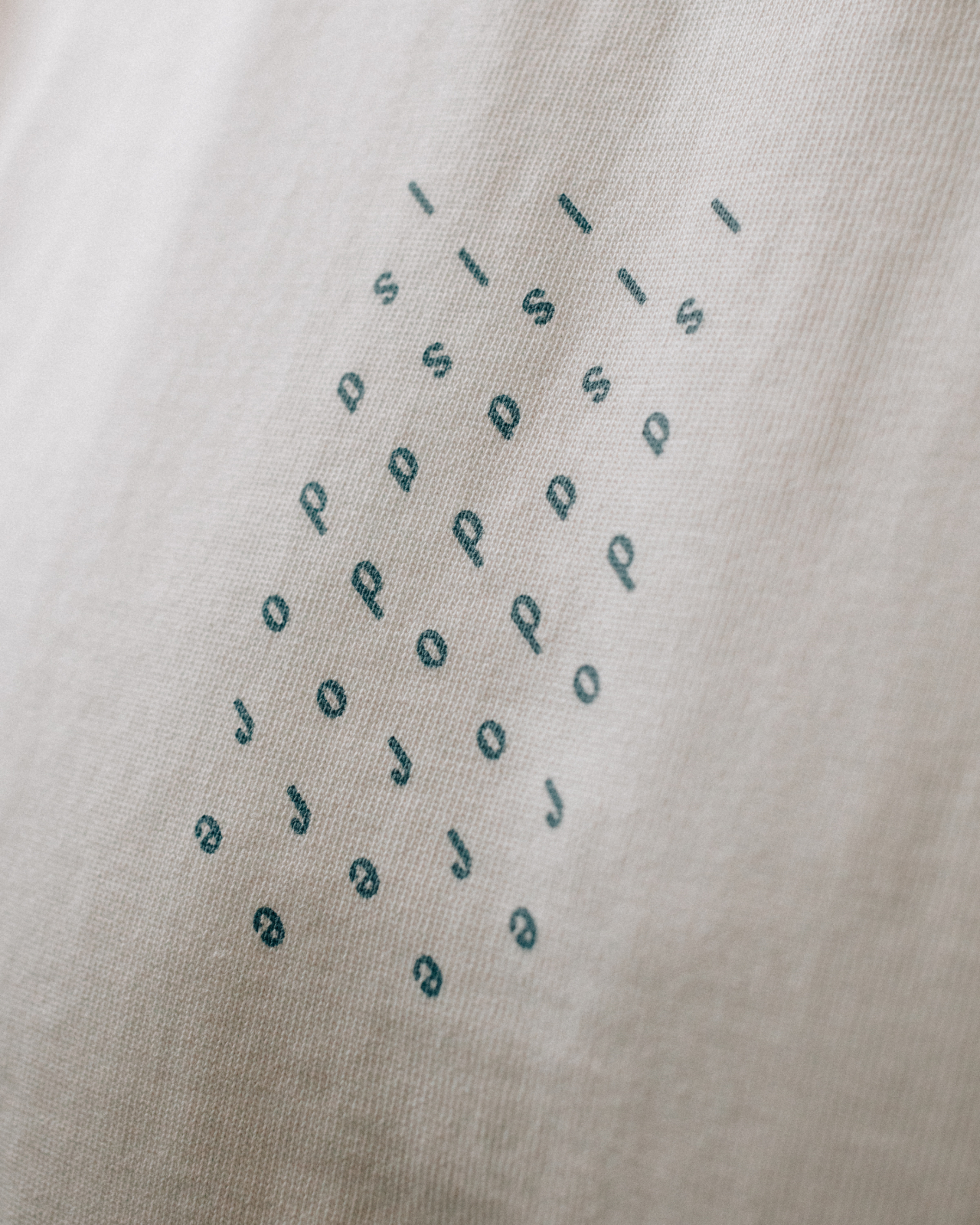 Rain Drop Heavy Cotton T-shirt