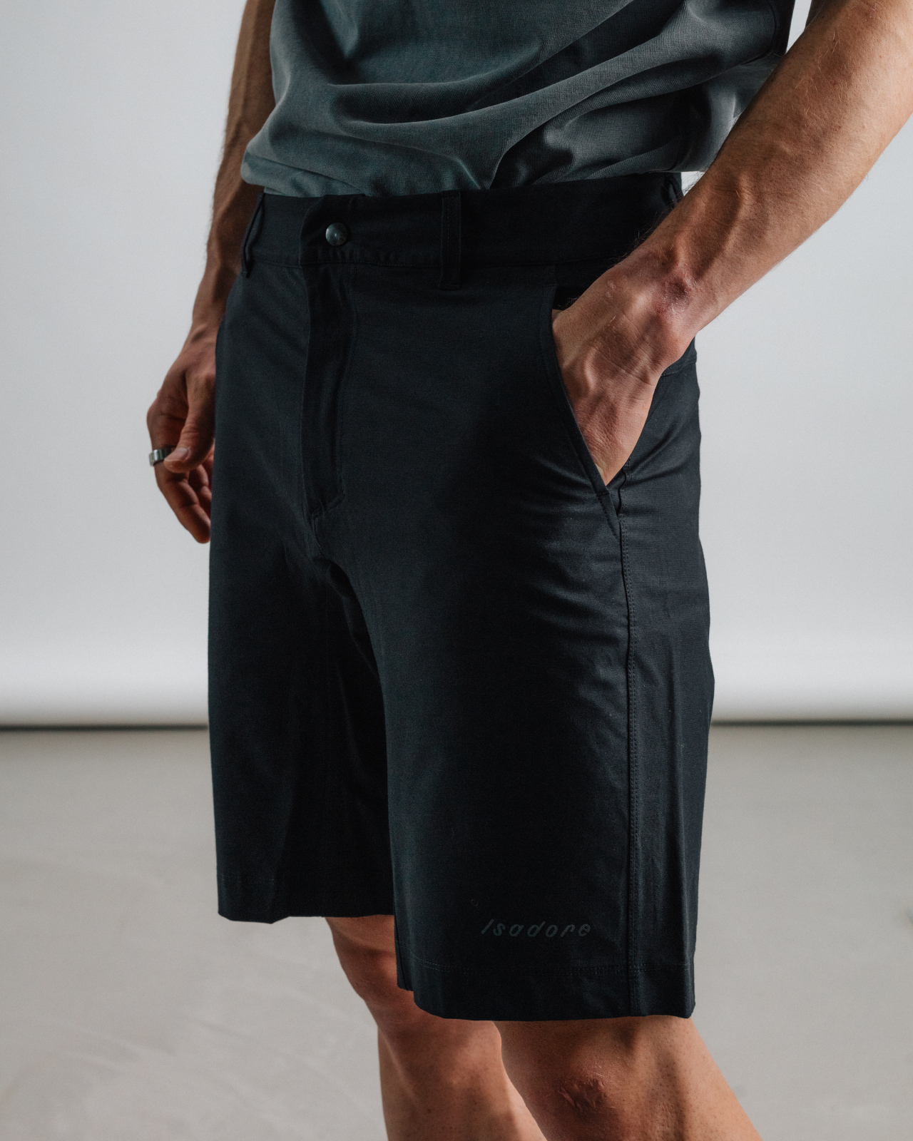 Tech Chino Shorts Black