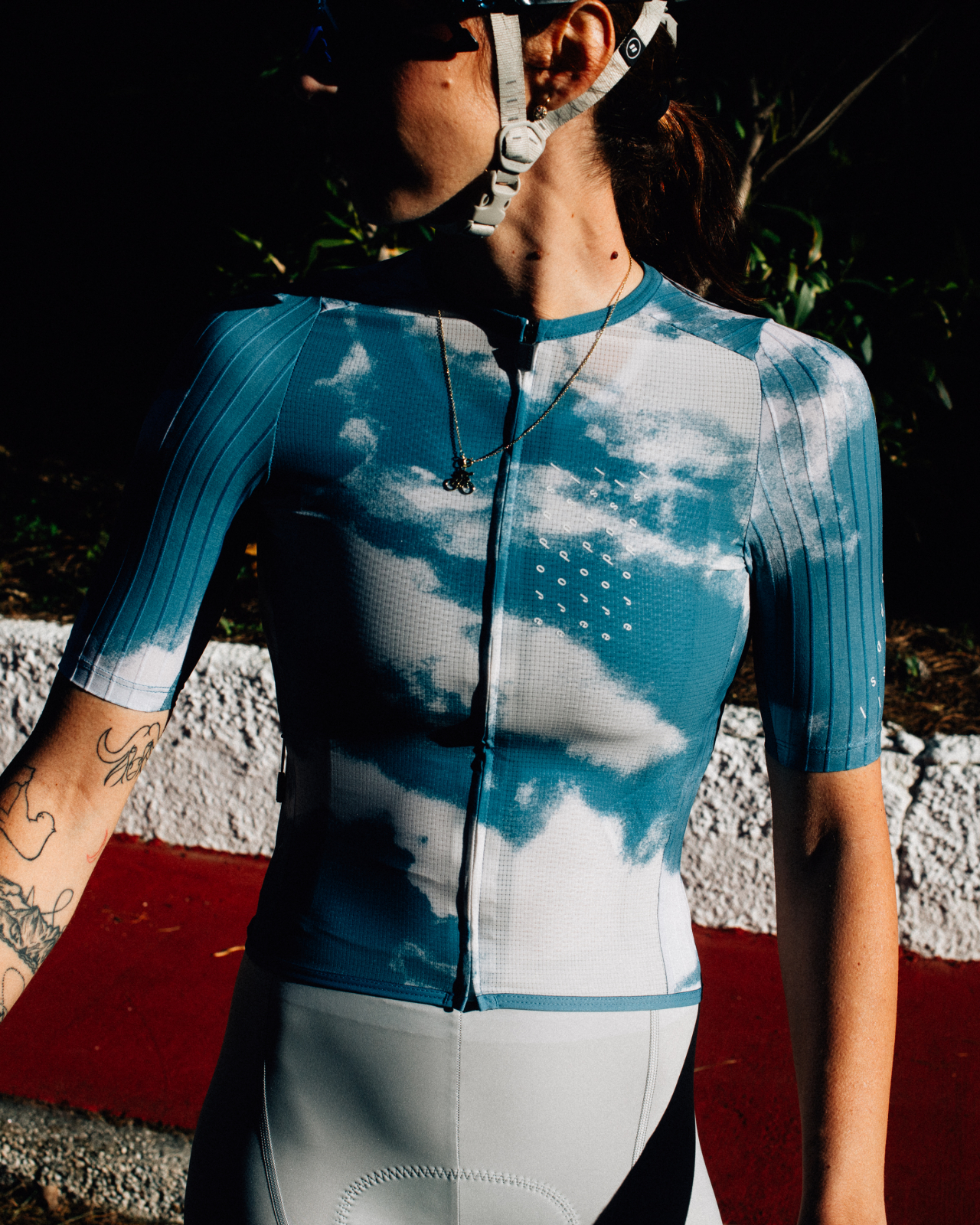 Women's Rain Drop Race Line Jersey
