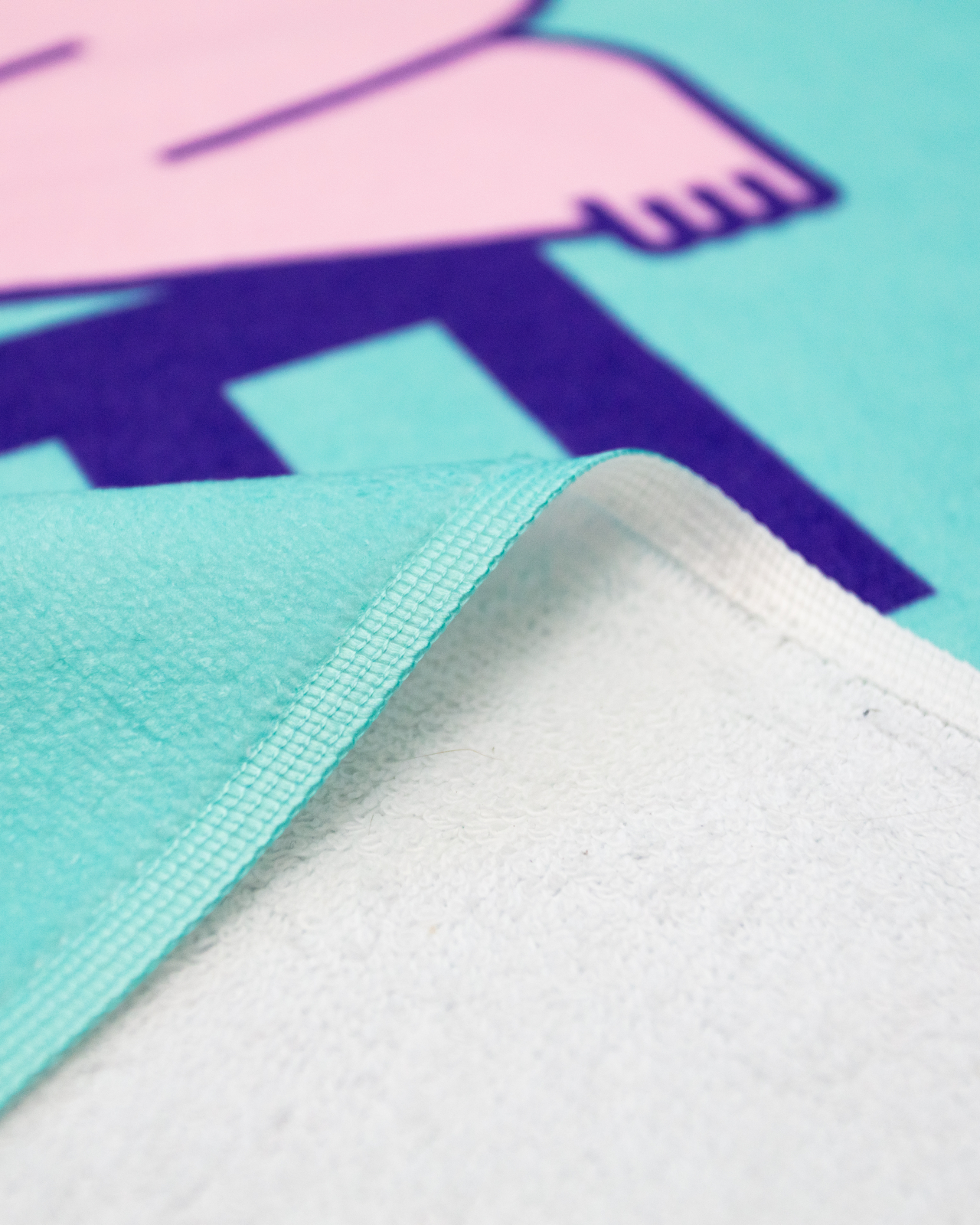 Bums on Tour Towel Turquoise