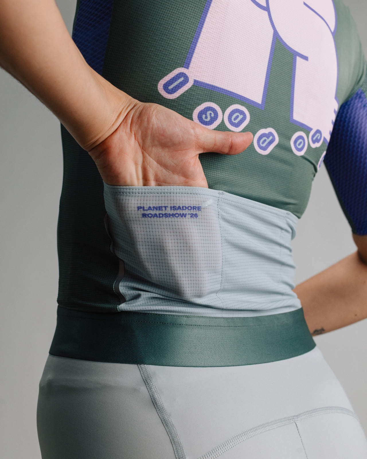 Women's Bums on Tour Jersey Green