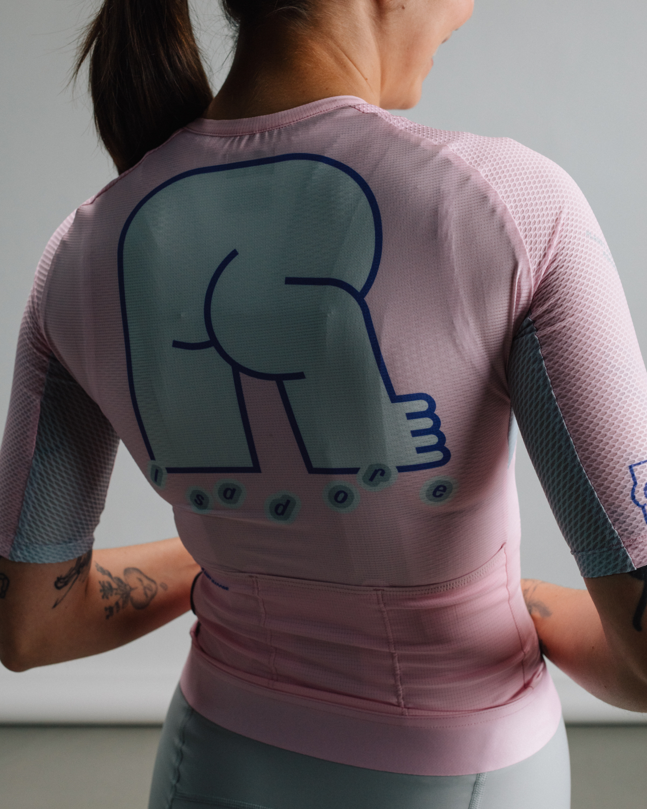 Women's Bums on Tour Jersey Pink