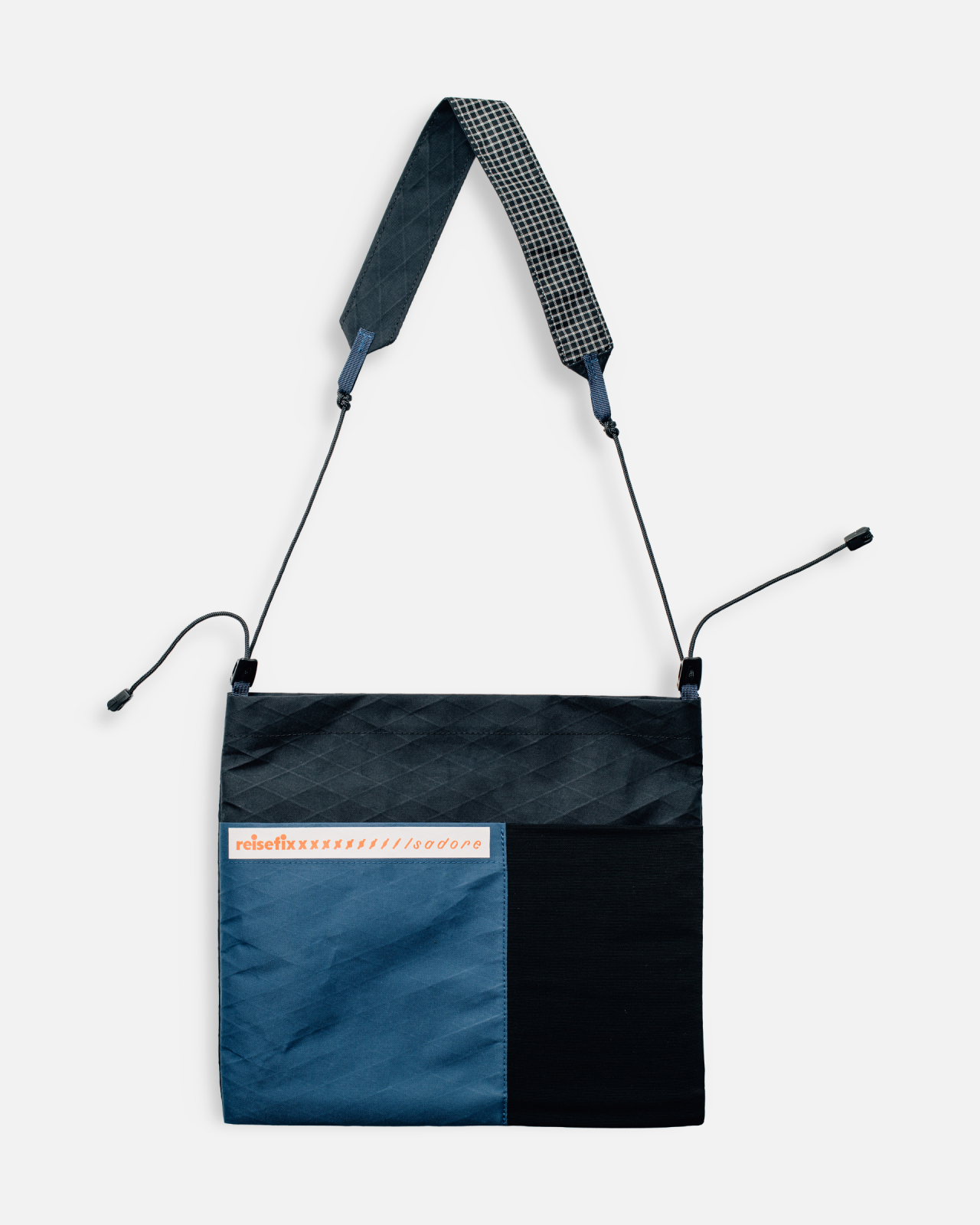 Isadore × reisefix Tech Musette Anthracite