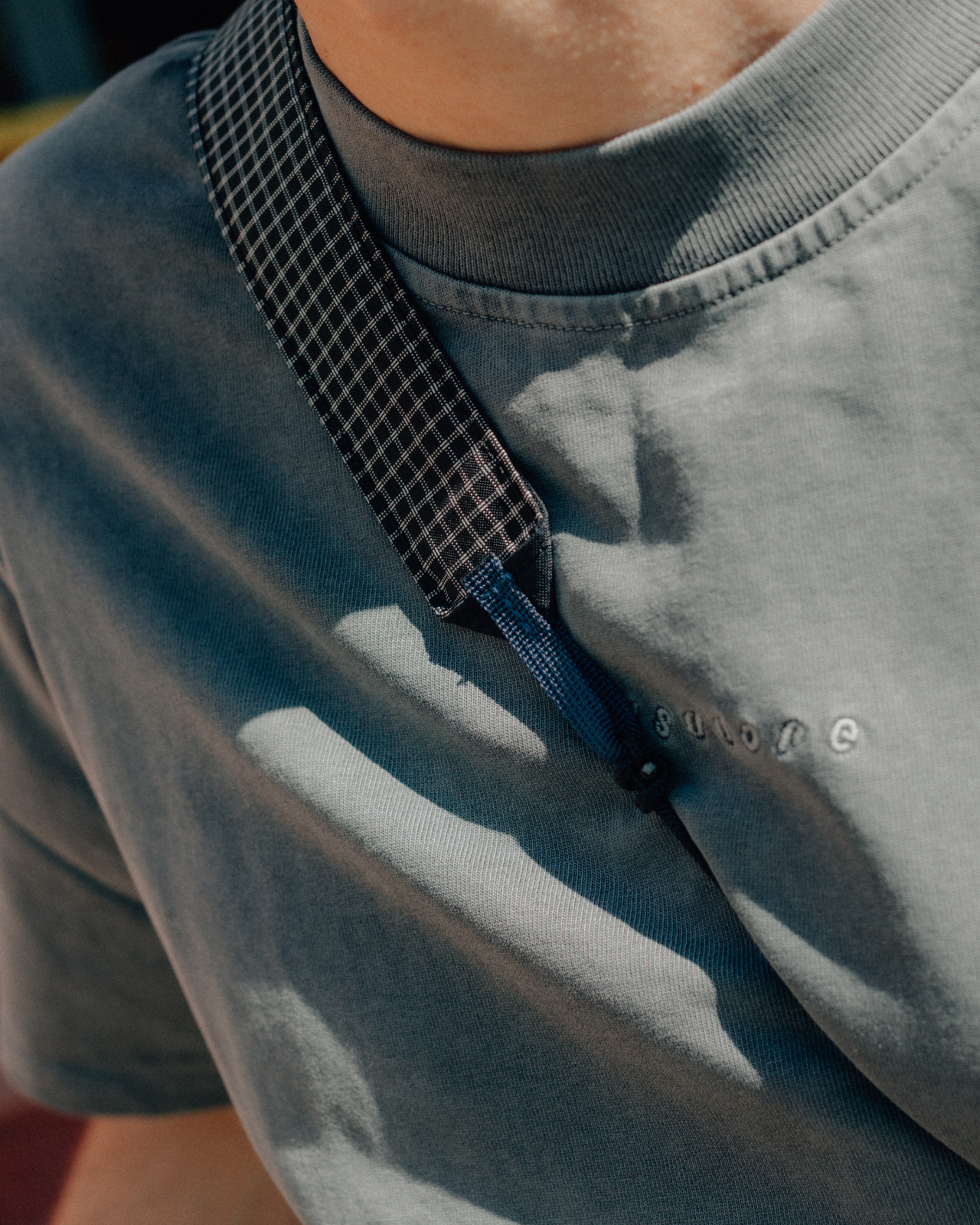 Isadore × reisefix Tech Musette Anthracite